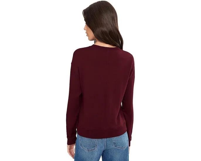 Свитер Splendid Supersoft с отделкой из вельвета и волокнами ECOVERO