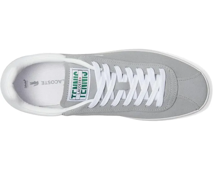 Кроссовки Lacoste Baseshot из замши с контрастной подошвой