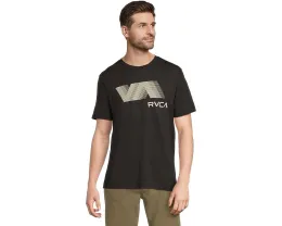 Футболка RVCA Va Blur с коротким рукавом и влагоотводящими свойствами