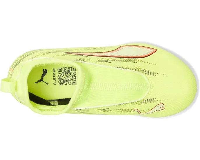 PUMA Детские футбольные бутсы Ultra 6 Match+ без шнуровки для твердого и искусственного покрытия с технологией SPEEDSYSTEM