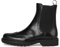 ECCO Metropole Oslo Chelsea Wingtip ботинки с декоративными перфорациями