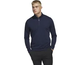Adidas Elevated 1/4 Zip Pullover с воротником стойкой и резинками на манжетах