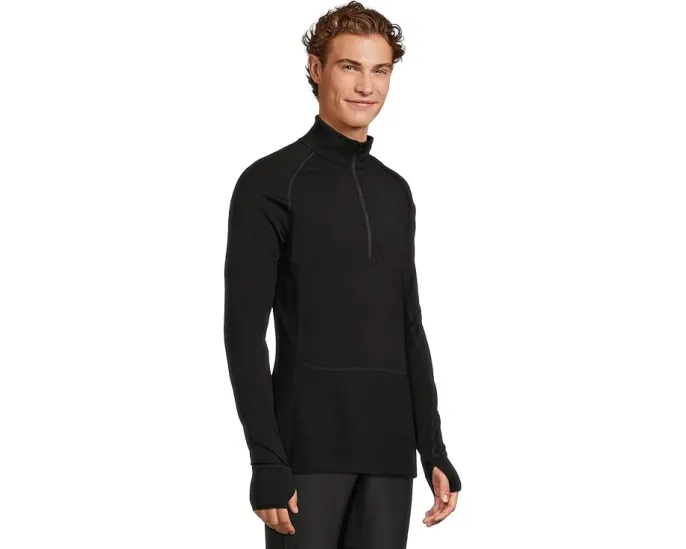 Базовый слой Icebreaker Merino 200 ZoneKnit с полузастежкой