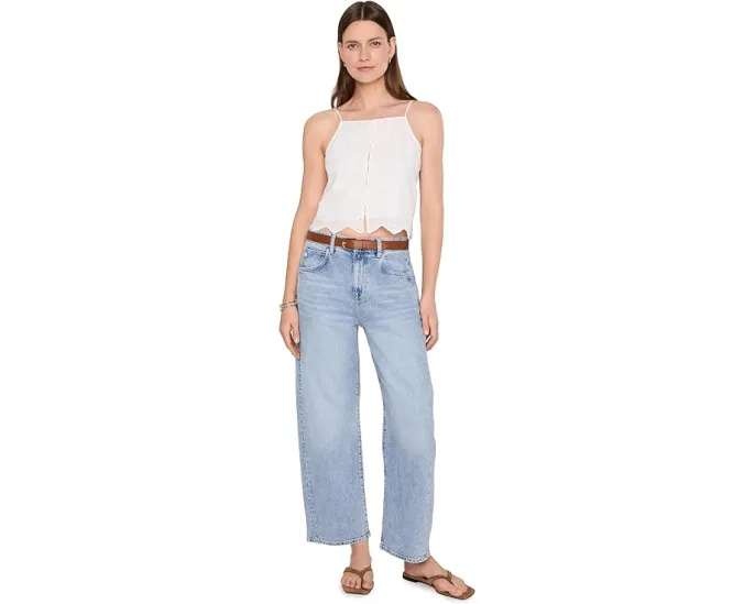 Брюки Hattie High-Rise Barrel AG Jeans цвет Gold Country