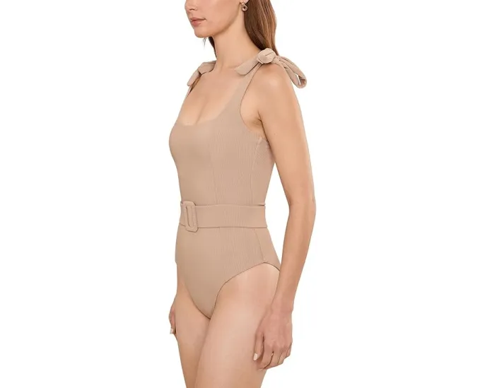Цельный купальник Sydney с поясом и регулируемыми бретелями