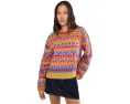 Свитер Free People Favorite Things с круглой горловиной и узором