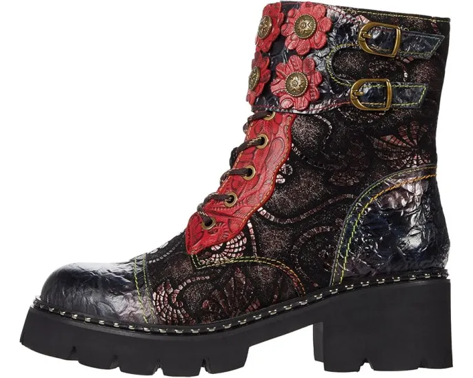 L'Artiste by Spring Step Limitless ботинки с двойными пряжками и тракторной подошвой