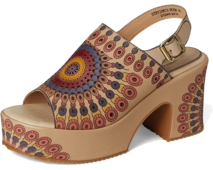 L'Artiste by Spring Step Сандалии Stevienix с платформой и росписью по всей поверхности