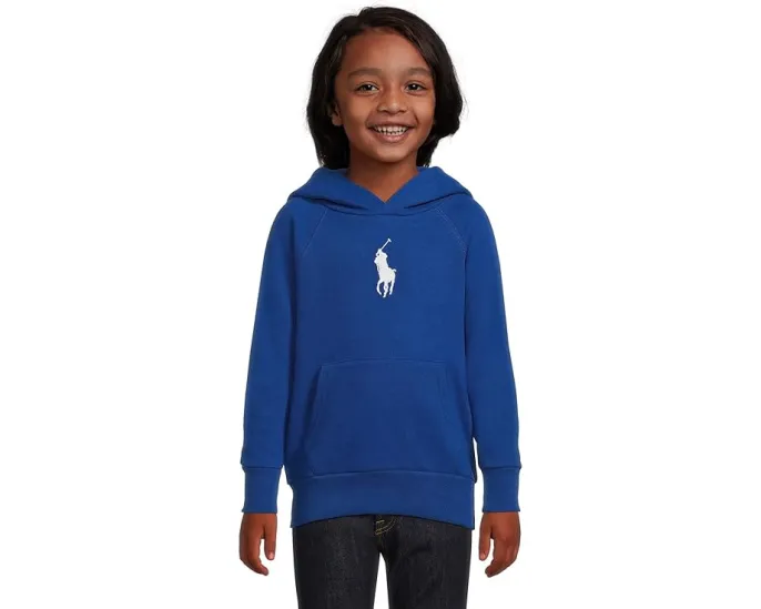 Худи Big Pony из мягкого флиса для старших детей Polo Ralph Lauren