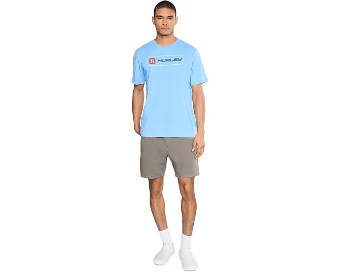 Футболка Hurley Inlined Slub Short Sleeve с коротким рукавом