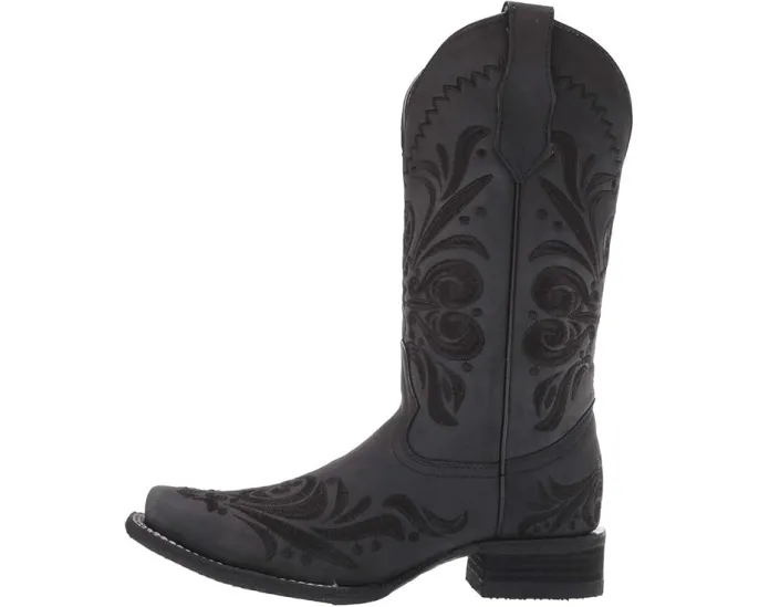 Сапоги Corral Boots L5464 с вышивкой в западном стиле и квадратным носком