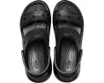 Сандалии Crocs Classic Mega Crush на платформе с двумя ремешками