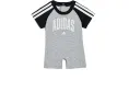 Комбинезон adidas для малышей с регланными рукавами и полосками