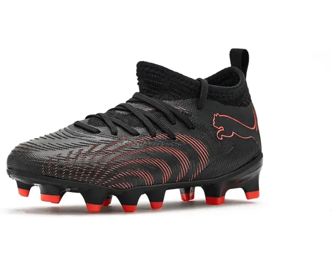 Детские футбольные бутсы PUMA Future Match для твердых покрытий с сетчатым верхом