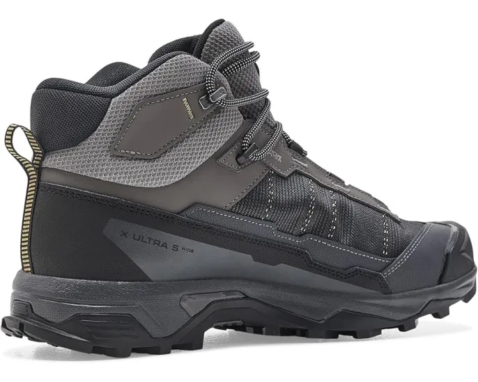 Кроссовки Salomon X Ultra 5 Mid Wide Gore-tex в защитном оттенке