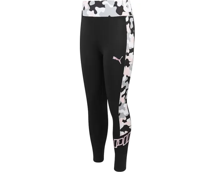 Детские леггинсы Puma Core Logo с блестящим логотипом