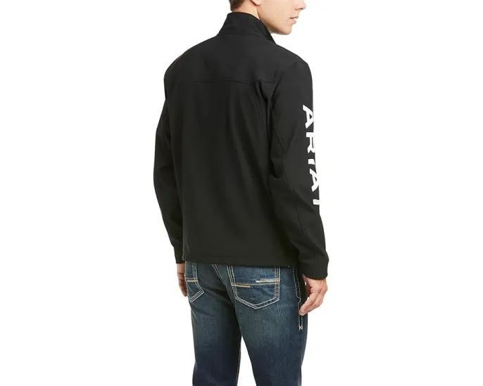 Куртка Ariat New Team Softshell с высоким воротником и карманами для рук