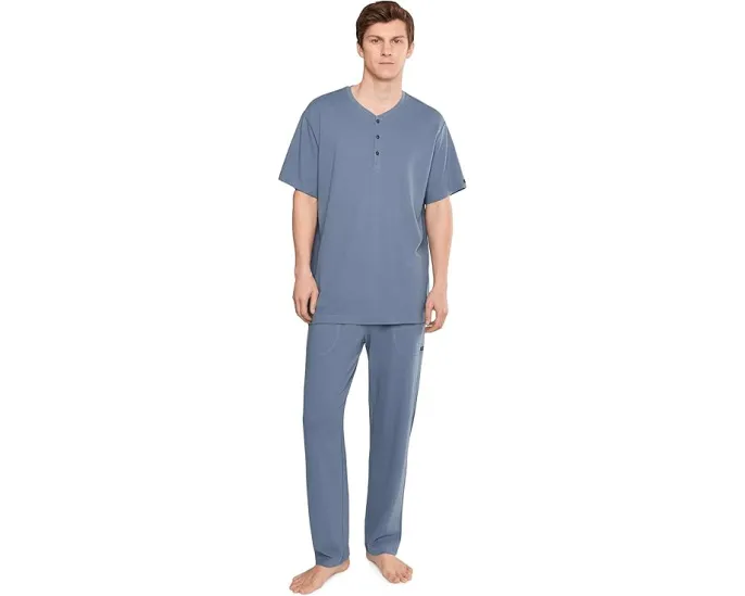 Футболка Polo Ralph Lauren с коротким рукавом и воротником хенли