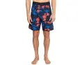 Плавки Quiksilver Jetty Bloom 19 с цветочным принтом
