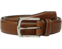 Ремень Johnston & Murphy Topstitch из итальянской кожи шириной 3.5 см