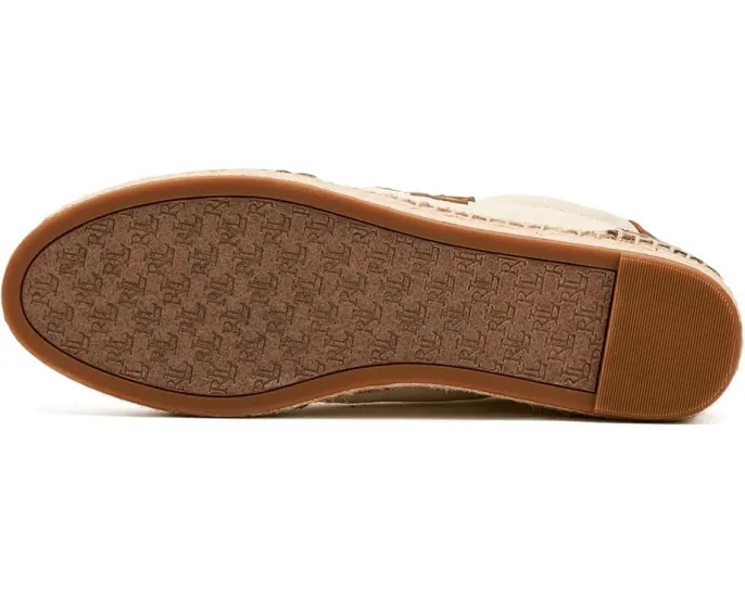 Эспадрильи-кроссовки Lauren Ralph Lauren Luize из холста и кожи наппа