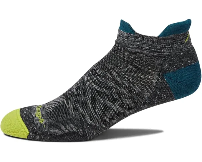 Носки Darn Tough Vermont Run No Show Tab с амортизацией и ультралегкой посадкой