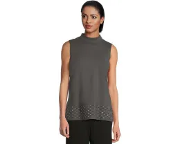 Туника Vince Camuto без рукавов с высоким воротником