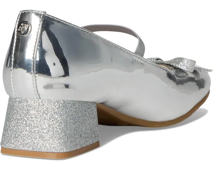 Сандалии Bryonna для девочек с металлическим верхом и блестящим бантом