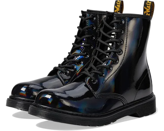 Ботинки Dr. Martens 1460 для детей на воздушной подошве с боковой молнией