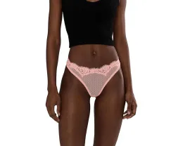 Трусы-стринги Free People Fiona с фигурным краем и средней посадкой