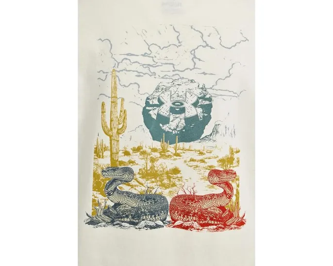 Футболка Under Armour Kids с модным принтом змеи и луны