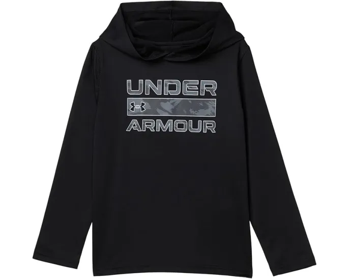 Куртка Sim Softshell с капюшоном для защиты от ветра Under Armour Kids