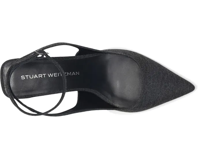 Stuart Weitzman Туфли Vinnie 50 на тонком каблуке с ремешком на щиколотке