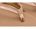 Сланцы Sanuk Yoga Joy II Iridescent с металлическим верхом и стелькой из пены с эффектом памяти