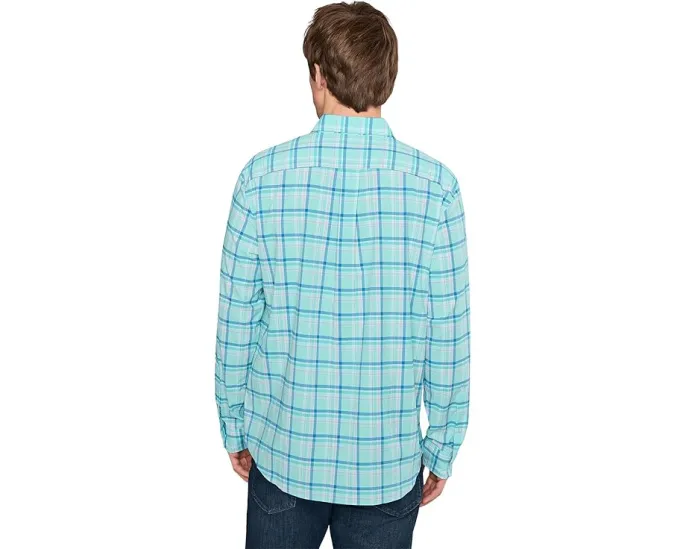 Рубашка Vineyard Vines из ультралегкой ткани в клетку Coconut Key