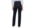 NYDJ Джинсы Straight с тройной строчкой в цвете Morningtides и технологией Sure Stretch