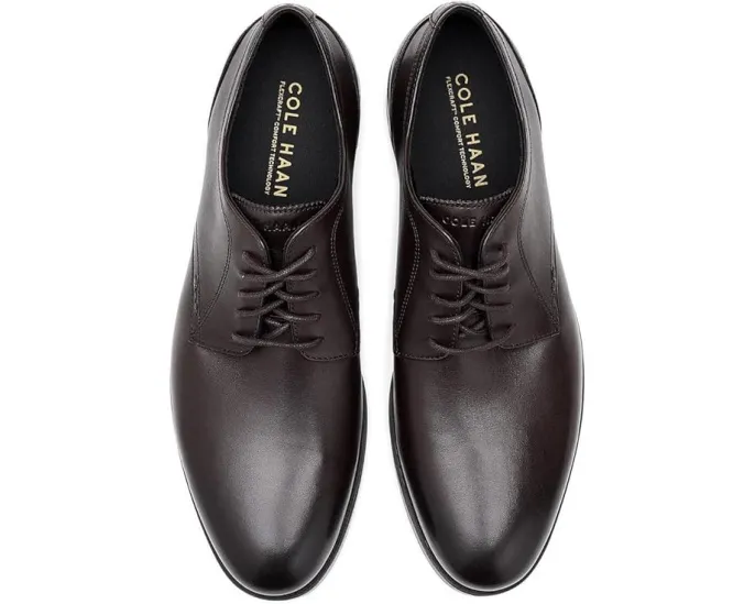 Cole Haan Newmark Grand оксфорды с гладким мысом