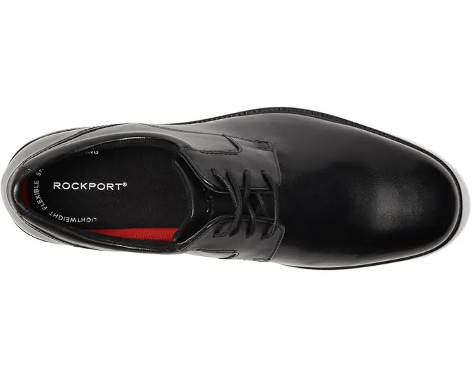 Оксфорды Rockport Charles Road Plain Toe с гладкой кожей и амортизацией EVA