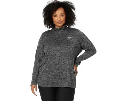 Under Armour Plus Size Tech 1/4 Zip Twist худи на молнии с длинными рукавами