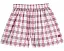 Burberry Kids Шорты Marcy с клетчатым принтом и шнурком
