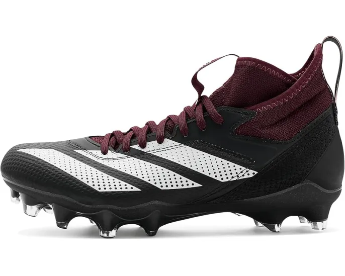 Бутсы Adidas adizero Impact с бордовыми вставками