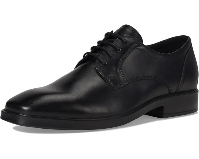 Оксфорды ECCO Milan Plain Toe с перфорацией и технологией ECFS