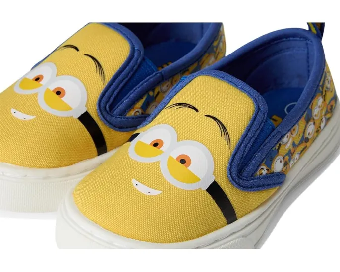 Слипоны Josmo Minions из хлопка для малышей с круглым носком