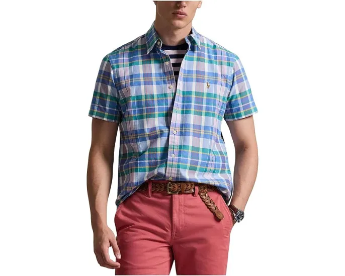 Классическая рубашка в клетку Oxford от Polo Ralph Lauren