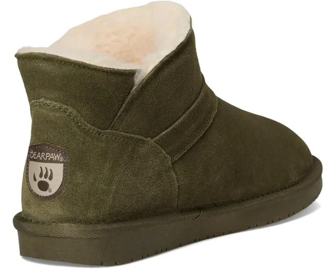 Зимние угги Bearpaw Gabby из замши с искусственным мехом и защитой BearCoat