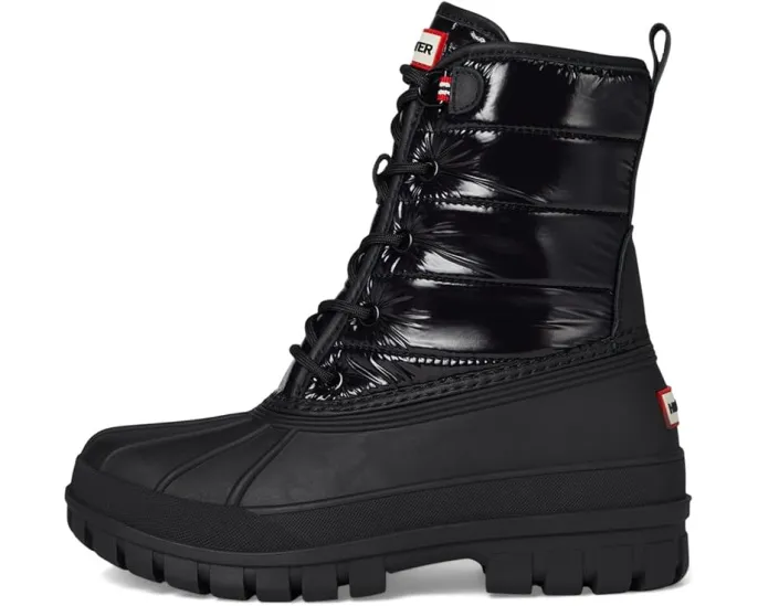 Водонепроницаемые ботинки Hunter Stanly средней высоты на шнуровке