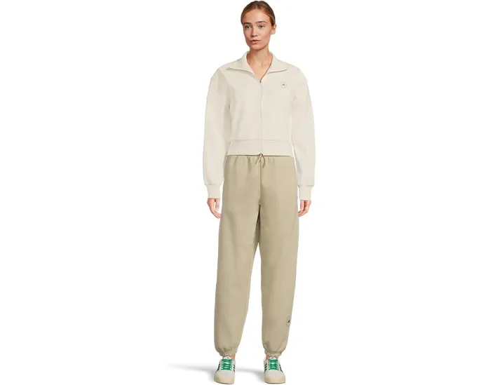 Вязанный костюмный пиджак adidas by Stella McCartney с высоким воротом и резинками