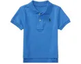Детская поло Polo Ralph Lauren Kids из интерлока с вышитым пони