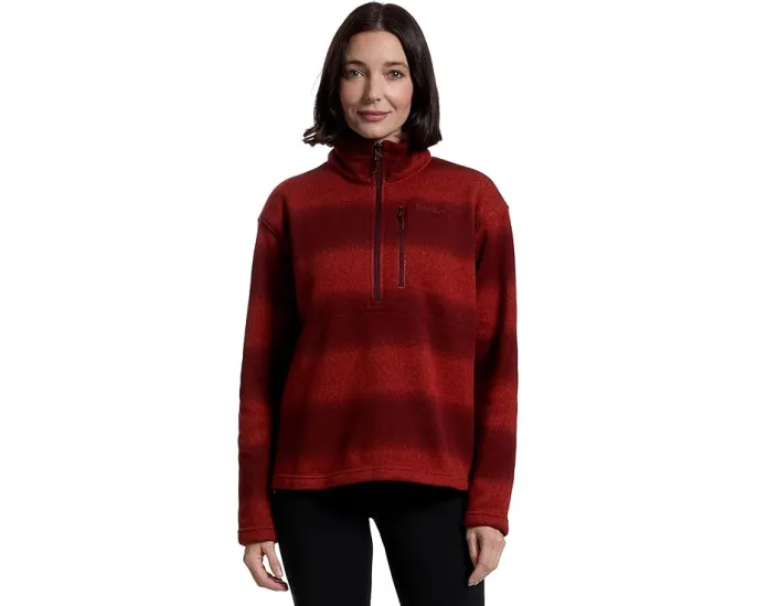 Толстовка Marmot Heavyweight Drop Line Printed с полузастежкой и принтом