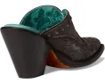 Мюли Corral Boots Lady с вышивкой и заклепками на каблуке 4 дюйма
